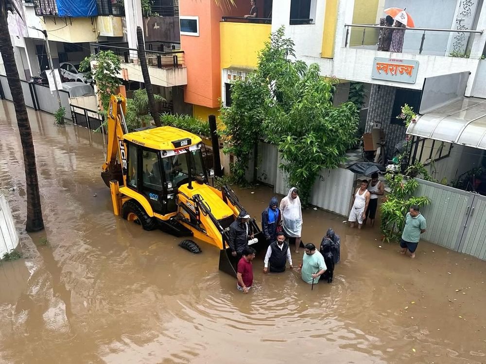 निवासी परिसरातील पूरपरिस्थितीचे नियोजन
